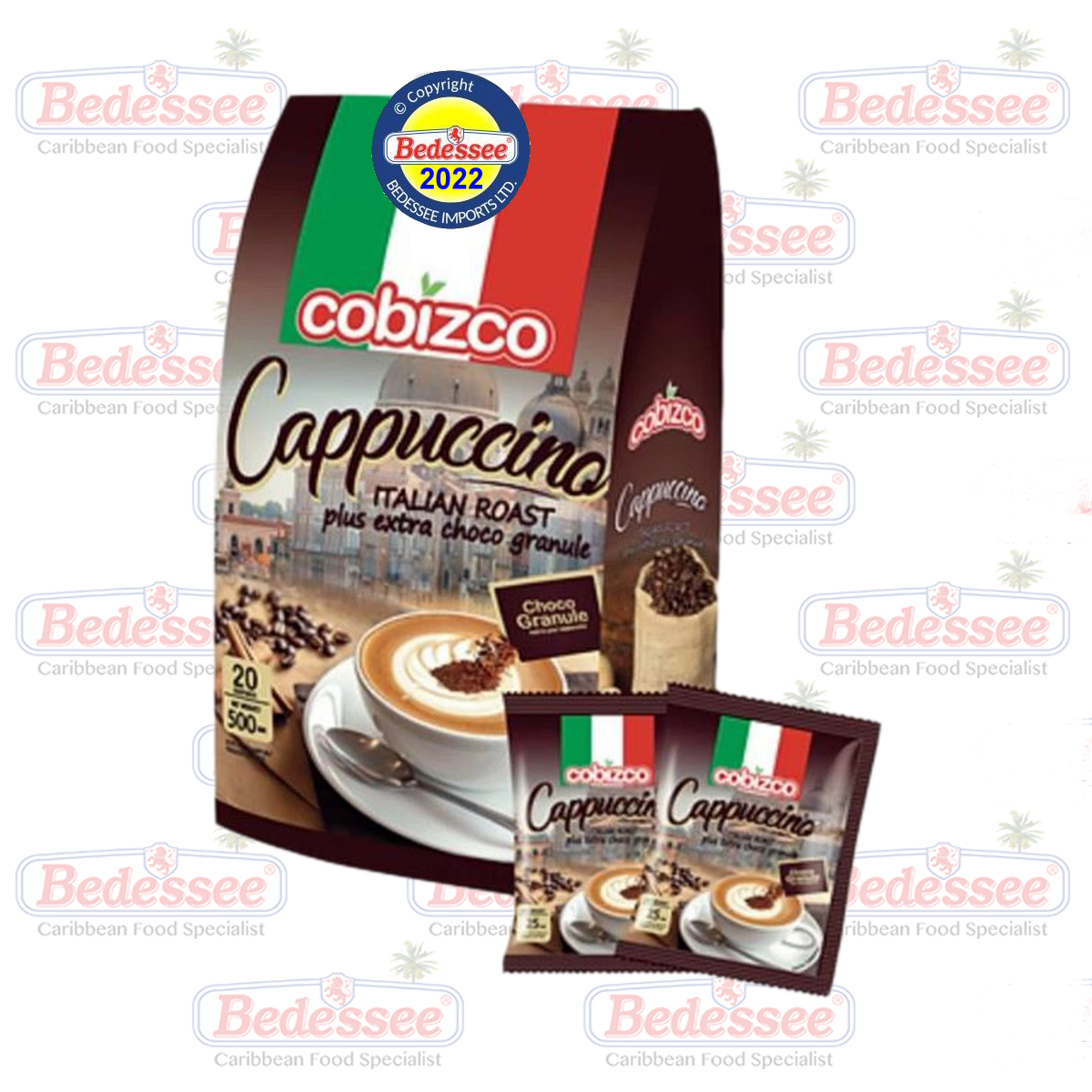 COFFEE CAPPUCCINO PKTS