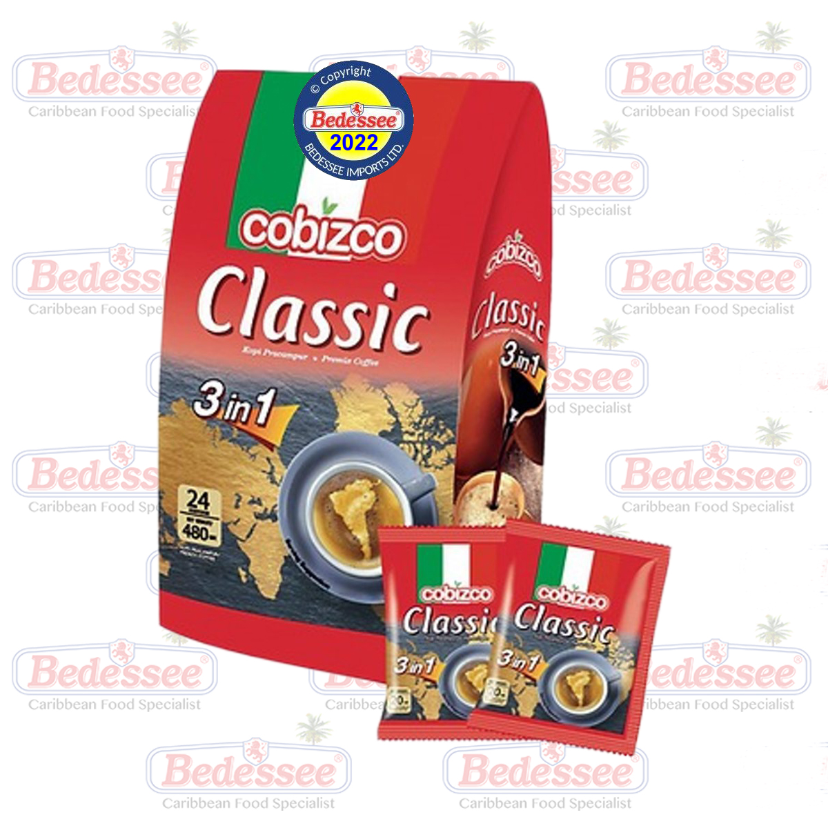 COFFEE CLASSIC 3 IN 1 PKTS