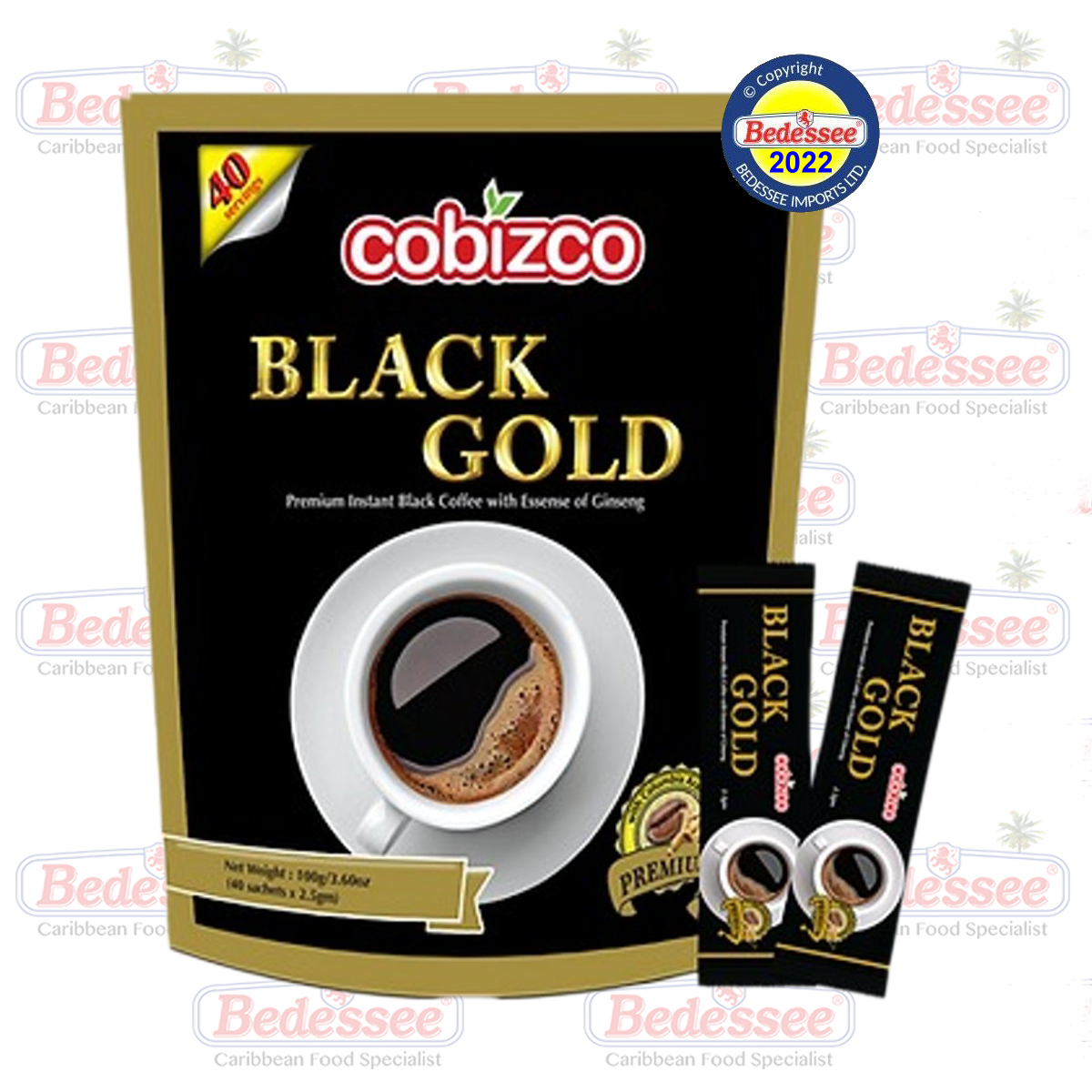 COFFEE BLACK GOLD PKTS