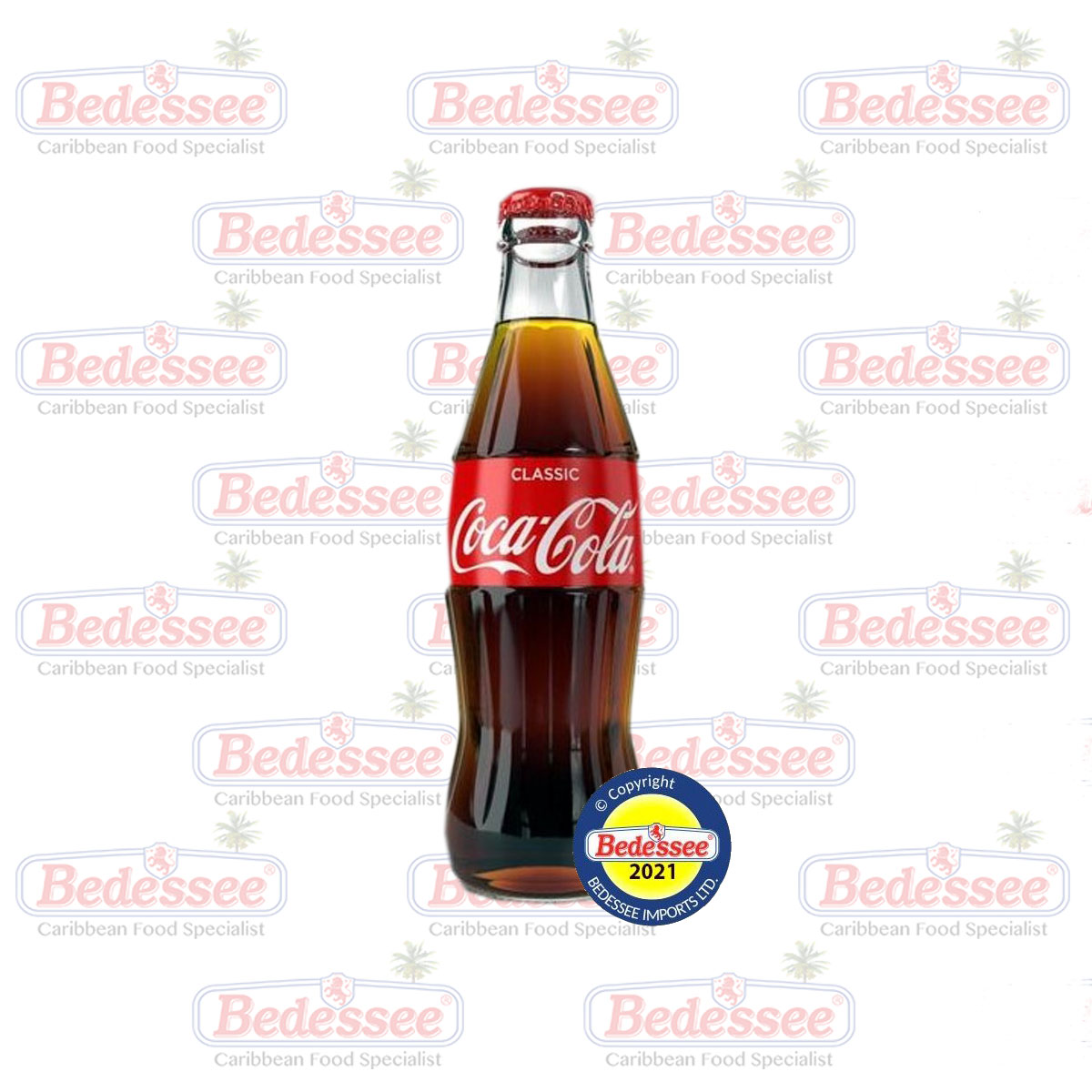 COKE COLA TRINIDAD GLASS