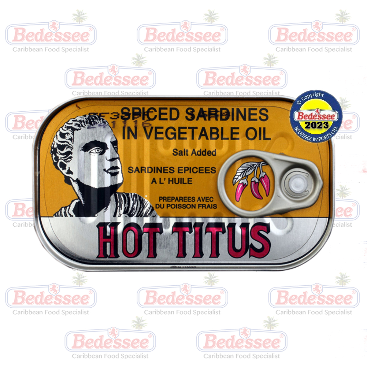 SARDINES IN OIL HOT